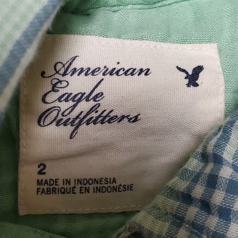American Eagle Button Down Size 2 - image 2